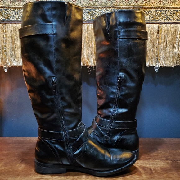 (G)Rampage women's boot black sz 8W - Picture 4 of 6